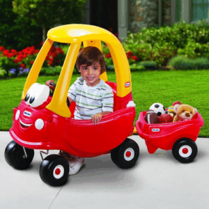 Cozy Coupe avec remorque Little Tikes