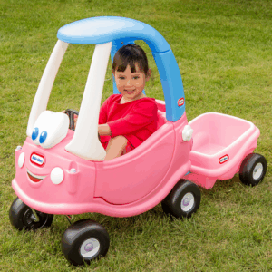 Cozy Coupe avec remorque Little Tikes