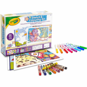 Kit de pochoirs et coloriage Crayola
