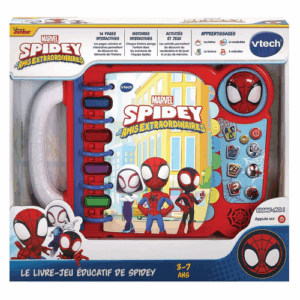 Le livre jeu éducatif de Spidey Vtech