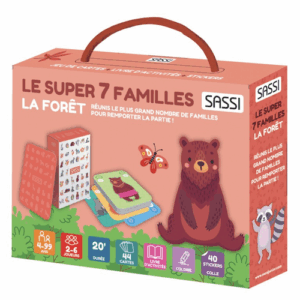 Le super 7 familles la forêt SASSI JUNIOR