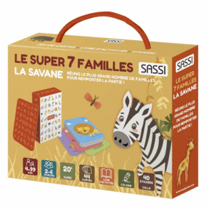 Le super 7 familles la savane SASSI JUNIOR