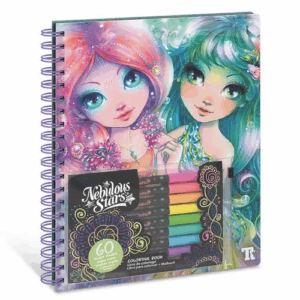 Livre de coloriage à pages noires