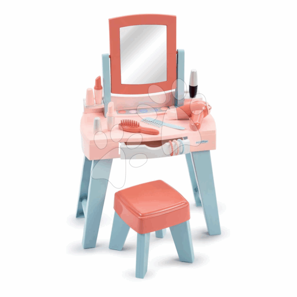 Table de maquillage avec chaise