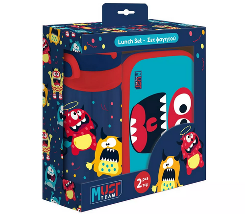 Coffret repas Team Monster Must