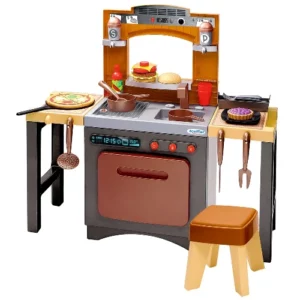 La Pizzeria avec Tabouret et Coin Cuisine