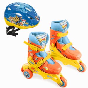 Patins à double fonction + casque Pat patrouille MONDO