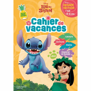 Cahier de vacances Stitch de GS au CP