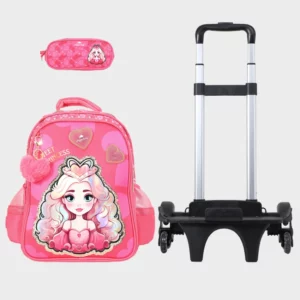 Sac à dos avec chariot 2 pcs GLOSSY BIRD