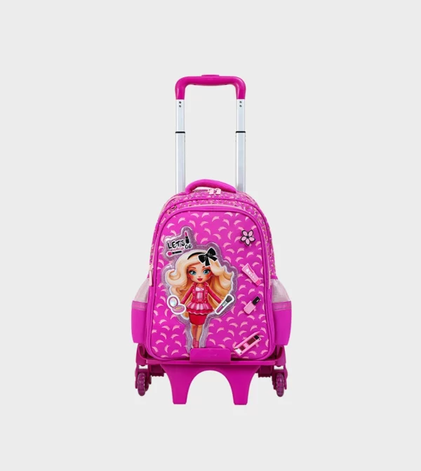 Sac à dos avec chariot 3 Pcs GLOSSY BIRD – Image 2