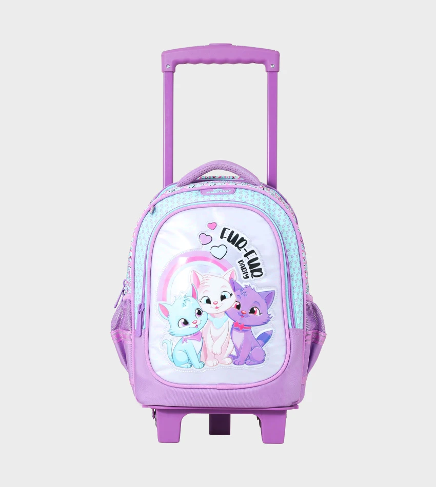 Sac à dos avec chariot 3 pcs GLOSSY BIRD – Image 2