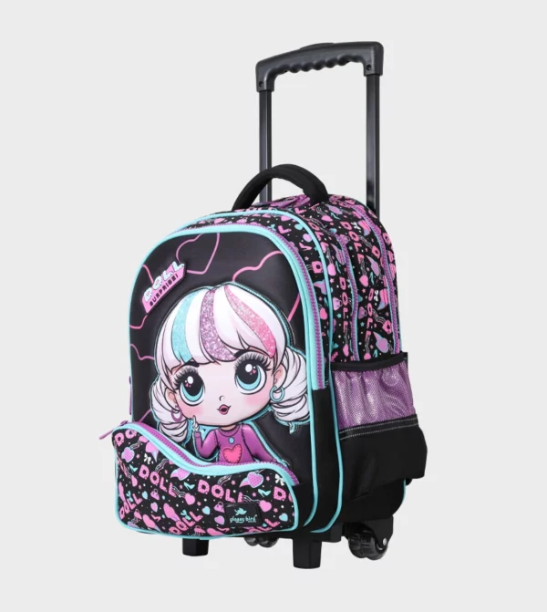 Sac à dos avec chariot 3 Pcs GLOSSY BIRD – Image 2
