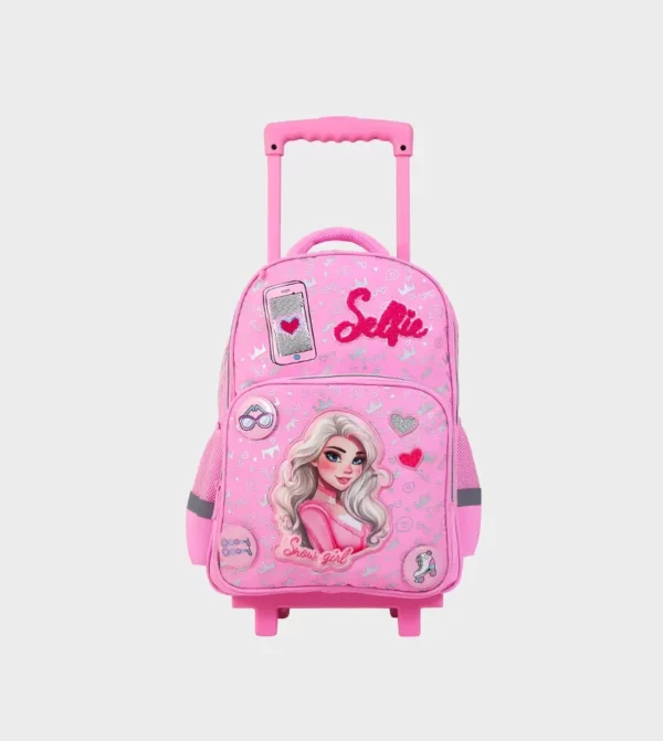 Sac à dos avec chariot 3 pcs GLOSSY BIRD – Image 2