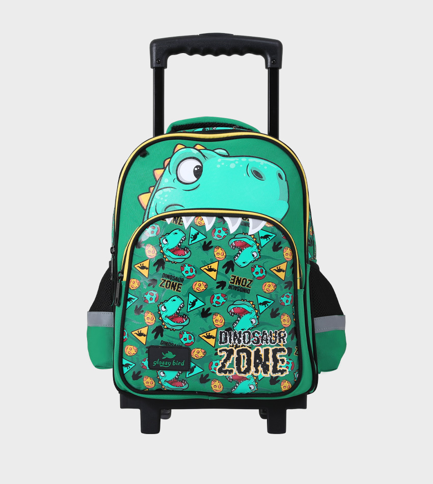 Sac à dos avec chariot 3 Pcs GLOSSY BIRD – Image 2