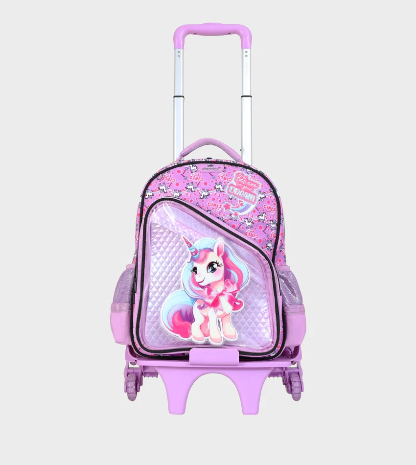 Sac à dos avec chariot 3 pcs GLOSSY BIRD – Image 2
