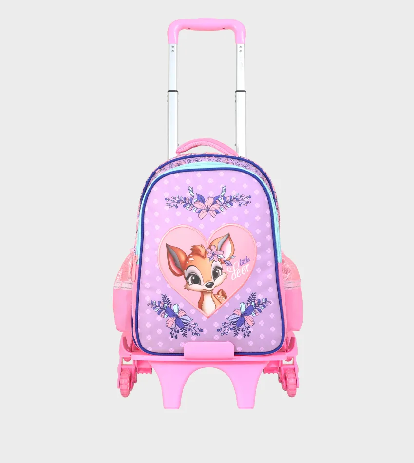 Sac à dos avec chariot 3 pcs GLOSSY BIRD – Image 2