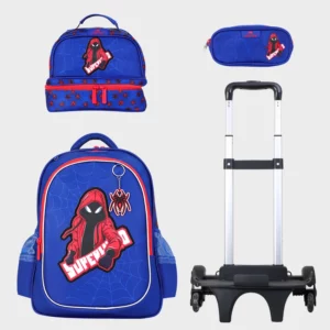Sac à dos avec chariot 3 pcs GLOSSY BIRD