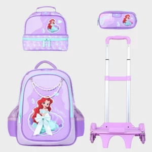 Sac à dos avec chariot 3 pcs GLOSSY BIRD