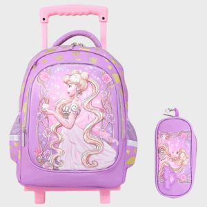 Sac à dos avec chariot 2 Pcs GLOSSY BIRD