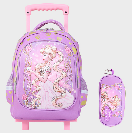 Sac à dos avec chariot 2 Pcs GLOSSY BIRD