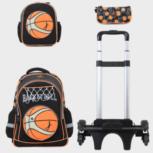 Sac à dos avec chariot 3 Pcs GLOSSY BIRD