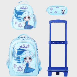 Sac à dos avec chariot 3 pcs GLOSSY BIRD