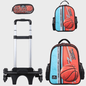 Sac à dos avec chariot 3 pcs GLOSSY BIRD