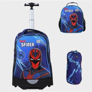 Sac à dos avec chariot 3 pcs GLOSSY BIRD