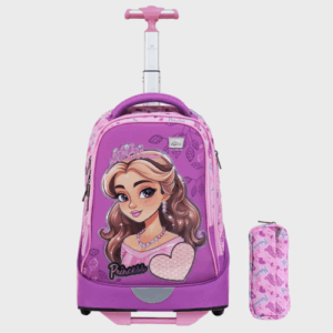 Sac à dos avec chariot 3 pcs GLOSSY BIRD