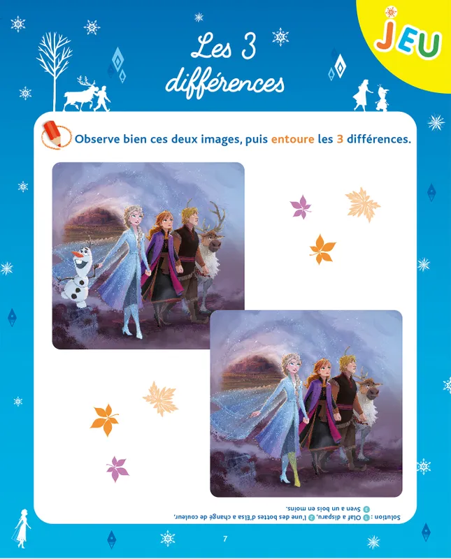 Je joue et j'apprends PS Frozen HACHETTE – Image 5