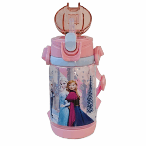 Gourde avec paille 600 ml FROZEN