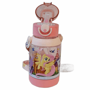 Gourde avec paille 600 ml PONY
