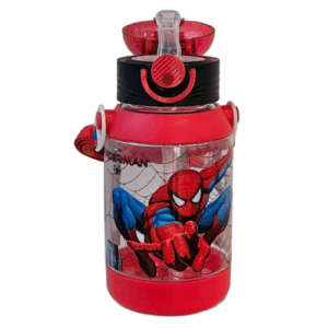 Gourde avec paille 600 ml SPIDERMAN