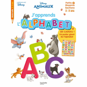 J'apprends l'alphabet Disney PS-MS HACHETTE