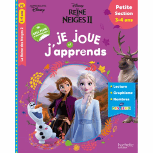 Je joue et j'apprends PS Frozen HACHETTE