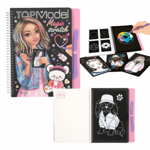 Livre à gratter TOPModel