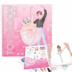 Livre d'autocollants Dress Me Up BALLET