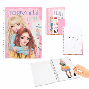 Livre de coloriage de poche TOPModel