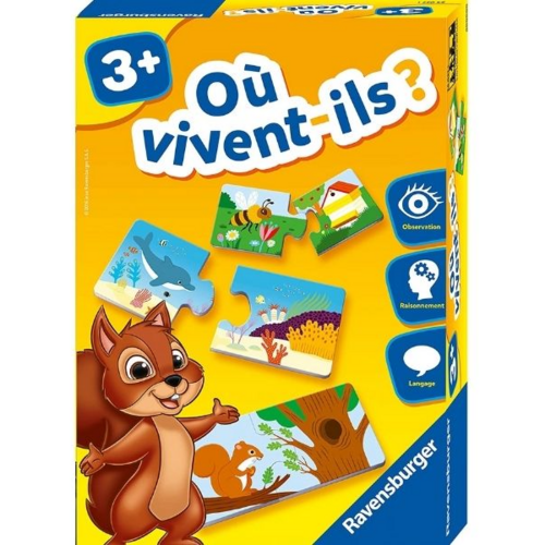 Où vivent-ils RAVENSBURGER