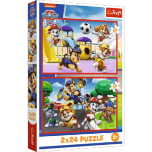 Puzzle 2x24 pcs Pat Patrouille