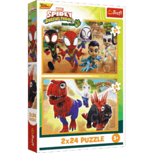 Puzzle 2x24 pcs Spidey