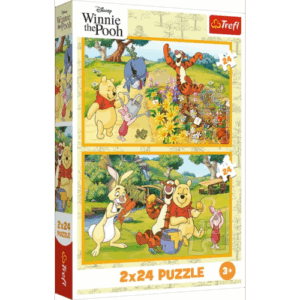 Puzzle 2x24 pcs Winnie