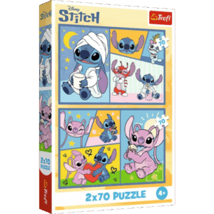 Puzzle 2x70 pcs Stitch