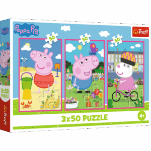 Puzzle 3x50 pcs Peppa Pig