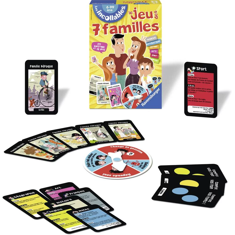 Le jeu des 7 Familles RAVENSBURGER – Image 2