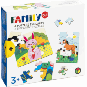 4 puzzles évolutifs OXYBUL
