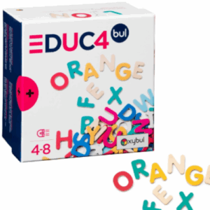 60 lettres magnétiques en bois OXYBUL