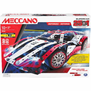 Coffret Supercar 25 Modèles Motorisés Meccano