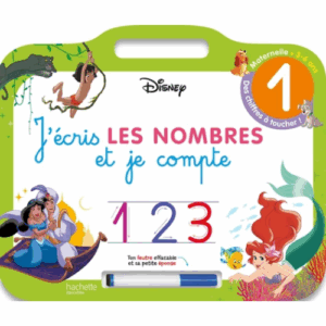 J'écris les nombres et je compte Disney Hachette