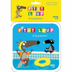 Livre de bain Ptit Loup à la piscine